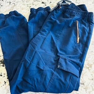 Jaanuu Blue Jogger Scrub Pants